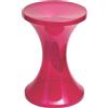 Stamp Edition - Sgabello Tam Tam - Rosa - Polipropilene trasparente - Designer Henry Massonnet