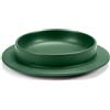 valerie objects - Piatto fondo Dishes to Dishes - Verde - Gres - Designer Glenn Sestig