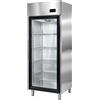 Armadio Refrigerato 700 Lt. Acciaio Inox. 0°/+8°C - PORTA VETRO