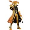 Bandai Tamashii Nations Naruto S.H. Figuarts Actionfigur Naruto Uzumaki (modalità Kurama Link) - Forza coraggiosa che lega - 15 cm