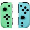 Konix Joypads - Nintendo Switch and Switch OLED - KONIX - 8 hour battery life - Vibration function - Green and blue