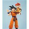 Bandai Tamashii Nations Dragon Ball S.H.Figuarts: Action figure di Son Goku e Son Gohan, e figure di Kintoun, alte rispettivamente 14 cm e 6 cm
