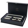Parker set penna a sfera e penna roller acromatiche in confezione rega Personalizzate o neutre