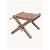 Ecofurn Tavolino da giardino in legno di frassino fatto a mano Lilli -