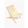 Ecofurn Poltrona da giardino in legno di pino fatta a mano Granny -