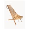 Ecofurn Poltrona da giardino in legno di ontano fatta a mano Echo -