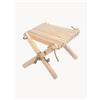 Ecofurn Tavolino da giardino in legno di frassino fatto a mano Lilli -
