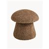 House Nordic Pouf imbottito Enna - Marrone