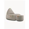 SACKit Pouf sacco da giardino con poggiapiedi Cobana -