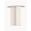 Maytoni Lampada da tavolo piccola portatile a LED con luce regolabile Asym - Bianco