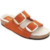 Desire 904F Ciabatta Donna Aperta in Feltro Sottopiede Imbottito Sughero Leggera Comoda Artigianato Sostenibile Made in Italy
