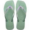 Havaianas infradito Havaianas Squadrate con glitter