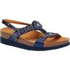 Dr. Scholl's Scholl, Bogotà Sandal, Sandalo da donna con tomaia in tessuto, Multicolore (Bu, Sistema Taglie Calzature EU, Adulto, Numero, Media, 39)