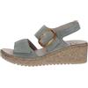 Mephisto Nasma sandalo donna zeppa salvia linea comfort