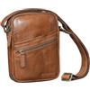 STILORD Naro Borsa a Tracolla Uomo in Pelle - Elegante Crossbody Piccola in Vera Pelle Compatta per Tablet fino a 10 Messenger Bag da Uomo per Quotidiano e Viaggi Colore:maraska - marrone