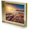 Ivv I Ricordi, cornice decoro foglia oro 20×15 cm