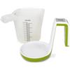 Zwfjcmsa Bilancia elettronica a tazza con display LCD 1000 ml di grande capacità da cucina bilancia digitale 5 kg bilancia nutrizionale
