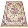 Pierre Tappeti Tappeto RUBINE 317 Keshan ORO motivo persiano orientale stile classico tradizionale cm.200x290. Tappeto salotto, soggiorno, camera da letto, ingresso, corridoio.