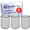 Trade-Shop - 3 filtri HEPA H13 compatibili con Dyson Purifier Big+Quiet formaldeide BP03, HEPA Big+Quiet formaldeide BP06, sostituisce 972132-01
