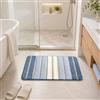 Generic Tappeto da bagno extra morbido e assorbente, antiscivolo, lavabile, per interni, decorazione per la casa e le vacanze