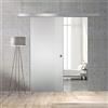 Aqua Roy The Shower BOSS Porta Scorrevole in vetro 60x215 cm (60/80/90 cm) 8 mm, vetro Satinato, kit hardware complete (60x215 cm, SINISTRA)