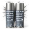 com-four® 2x vernice spray decorativa color argento, vernice spray | vernice spray color argento per decorazioni natalizie