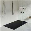 KOES - Piatto Doccia in Resina Serie LIENA - 100x160 - Nero RAL 9005