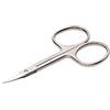 IPAM FORBICINA ACCIAIO SOLINGEN INOX PELLE LANCIA LUSSO 3,5 CURVA,KAMA, MANICO GRAFFIATO