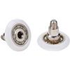 Ricambi & Box Doccia Cuscinetti Box Doccia Rotelle a Sfera per Ante Scorrevoli 22x5x18,7 mm