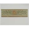 Generico Ceramica Monica Piastrella Decoro Greca Listello in Ceramica per Rivestimento Bagno - 10 x 33 cm Spessore 8 mm - Confezione 12 Pezzi - Art. 31027