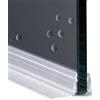 Ricambi & Box Doccia - Guarnizione per Box Doccia con Gocciolatoio in PVC Made in Italy per vetri di spessore da 6mm/ 7mm/ 8 mm - lunghezza 200cm - modello EC-12-404