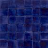 Cerames piastrelle monocolore messicane Talavera Márquez - ceramiche piastrelle di mosaico blu decorative per bagno, doccia, cucina, Una confezione di 30 piastrelle blu 10,5x10,5 cm