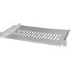 LOGILINK SF1C35G SF1C35G-Vano da 19'' (1 HE) per armadi da terra, server con almeno 350 mm di profondità, massimo Portata: 10 kg, colore: grigio