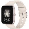 KIUVKAS Smartwatch Uomo Donna,1.95 Orologio Smartwatch con Effettua/Risposta Chiamate,140+ Sportive Fitness Tracker con Pressione Sanguigna e Monitor Sonno,IP68 Smart Watch per Android/iOS