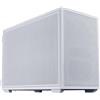 Lian Li DAN Cases B4 - Custodia per PC Micro-ATX, colore: Bianco | Chassis SFF da 21,3 litri, supporto GPU a 4 slot da 358 mm, PSU ATX/SFX, AIO da 360 mm con PSU SFX, 2 ventole da 120 mm