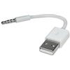 SAMTECH 2-in-1 Shuffle USB SYNC Charger Adapter Cable for iPod Shuffle 3rd, 4th Generation