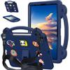 AKABEILA Custodia per tablet per Apple iPad Air 11 2025 M3 2024/Pro 11 2024 Custodia carina per bambini antiurto protettiva con tracolla Maniglia Stand