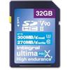 Integral Scheda di memoria professionale ad alta velocità SDHC da 32 GB UHS-II V90 fino a 300 MB in lettura e 270 MB di scrittura