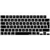 MOSISO Copritastiera Compatibile con MacBook Air 13,6 pollici 2026 M5 A3449 | Copri Tastiera Compatibile MacBook Air 15 pollici M4 A3241, EU Layout Ultra Sottile Protezione Della Pelle, Nero