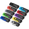 DataOcean 10 Pezzi DataOcean Pendrive 16GB Chiavetta USB 2.0 girevole per archiviazione dati 10 X 16GB in multiple colors 16 Gb