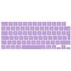 MOSISO Copritastiera Compatibile con MacBook Air 13,6 M5 M4 M3 M2 2026-2022 | Copri Tastiera per Air 15 2025-2023, per Pro 14/16 pollici M4 M3 M2 M1 2021-2025, EU Layout, Chiaro Viola