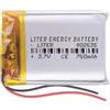 Liter energy battery Batteria 802535 LiPo 3.7V 750mAh 2.775Wh 1S 5C Liter Energy Battery per l'elettronica Ricaricabile Telefono Portatile Smartwatch Orologio GPS - Non adatto per Radiocomando 37x25x8mm (750mAh|802535)