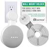 Sintron 2 supporti da parete per Nest Mini e Home Mini, accessorio salvaspazio con gestione dei cavi per Google Smart Speaker di prima e seconda generazione, senza fili o viti disordinati