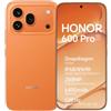 HONOR 600 Pro 5G Smartphone Cellulare, 12+512GB, 6,57 120Hz AMOLED, Fotocamera Tripla 200MP, Batteria 6400mAh, Ricarica Rapida 80W, IP68/IP69K, Snapdragon 8 Elite (Orange, 512, GB, 12, GB)