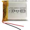 Liter energy battery Batteria 903035 LiPo 3.7V 950mAh 3.515Wh 1S 5C Liter Energy Battery per l'elettronica Ricaricabile Telefono Portatile Smartwatch Orologio GPS - Non adatto per Radiocomando 37x30x9mm (950mAh|903035)