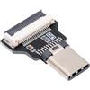 NGFF 1 connettore maschio USB-C USB2.0 Type-C dritto piatto FPC 480Mbps dati alimentazione compatibile con telecamera FPV multicottero fotografia aerea