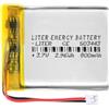 Liter energy battery Batteria 503443 LiPo 3.7V 800mAh 2.96Wh Ricaricabile Connettore PH2.0 (JST-PHR-02) Tipo B Litio: Assicurarsi che la polarità del dispositivo corrisponda 45x34x5mm (PH2|800mAh|503443)