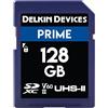 Delkin Devices Scheda di memoria Prime SDXC UHS-II U3/V60 da 128 GB DDSDB1900128