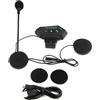 KSTE Auricolare Bluetooth Casco Moto, BT Auricolare Bluetooth per Casco da Moto, Supporto per Chiamate in Vivavoce, per Varietà di Supporti per Casco
