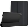 ProCase Smart Cover per iPad Mini 1 2 3, ProCase Custodia Ultra Sottile Leggero, Support Auto Sveglia/Sonno,con Retro Smerigliato Semi-trasparente per 7.9 iPad Mini 1, Mini 2, Mini 3 -Nero